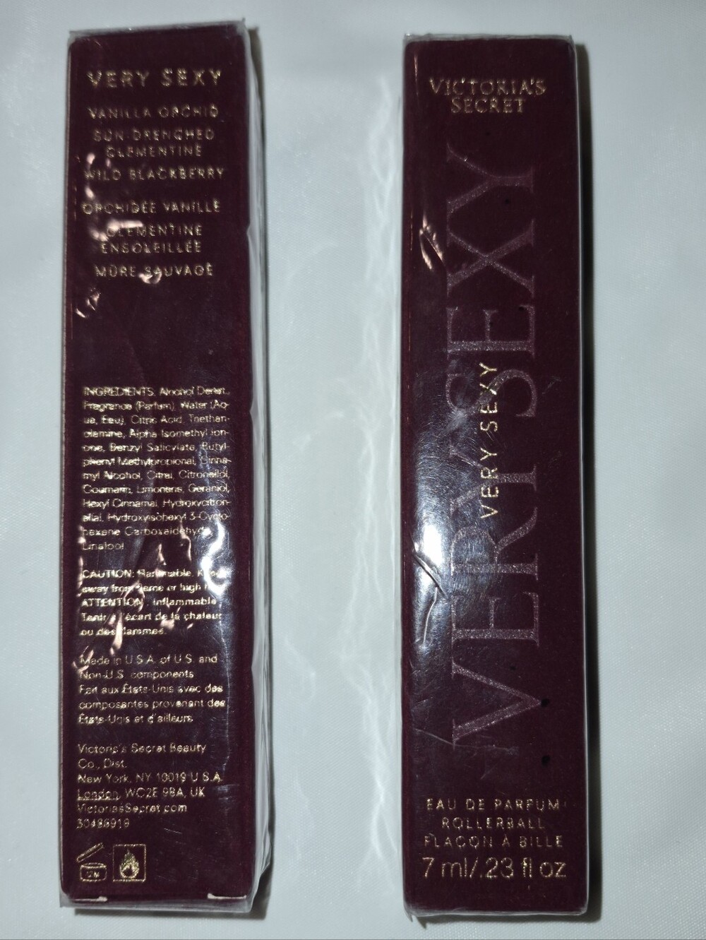 (2) Victoria's Secret Very Sexy Roller Balls!!! New In Sealed Boxes!